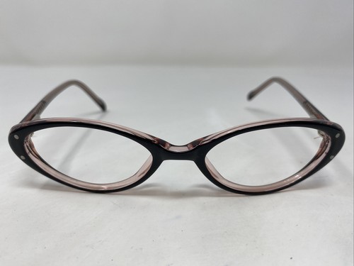 Modern ANNE BLACK/BURGUNDY 48-17-135 Plastic Full Rim Eyeglasses Frame :V17