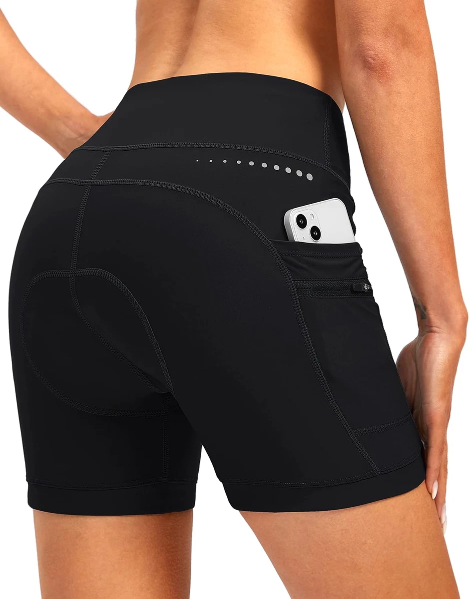 Women'S 4D Padded Bike Shorts Riding Underwear Cycling Bicycle Road Biking  Spin