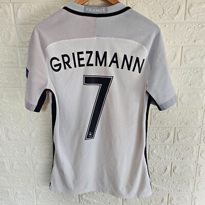 NIKE FRANCE NATIONAL AWAY EURO 2016 PLAYER ISSUE SOCCER JERSEY #7