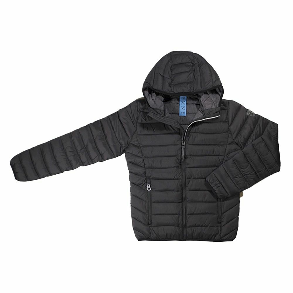 Slim Hooded Puffer Jacket for Men by Fred Mello FM20W01KD in Blue-image