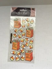 Sticko EK Success HALLOWEEN Trick or Treat Candy Corn Bag scrapbook stickers