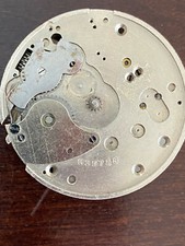 VINTAGE 18S SETH THOMAS POCKET WATCH MOVEMENT FOR PARTS,GR. 36,GOOD BALANCE