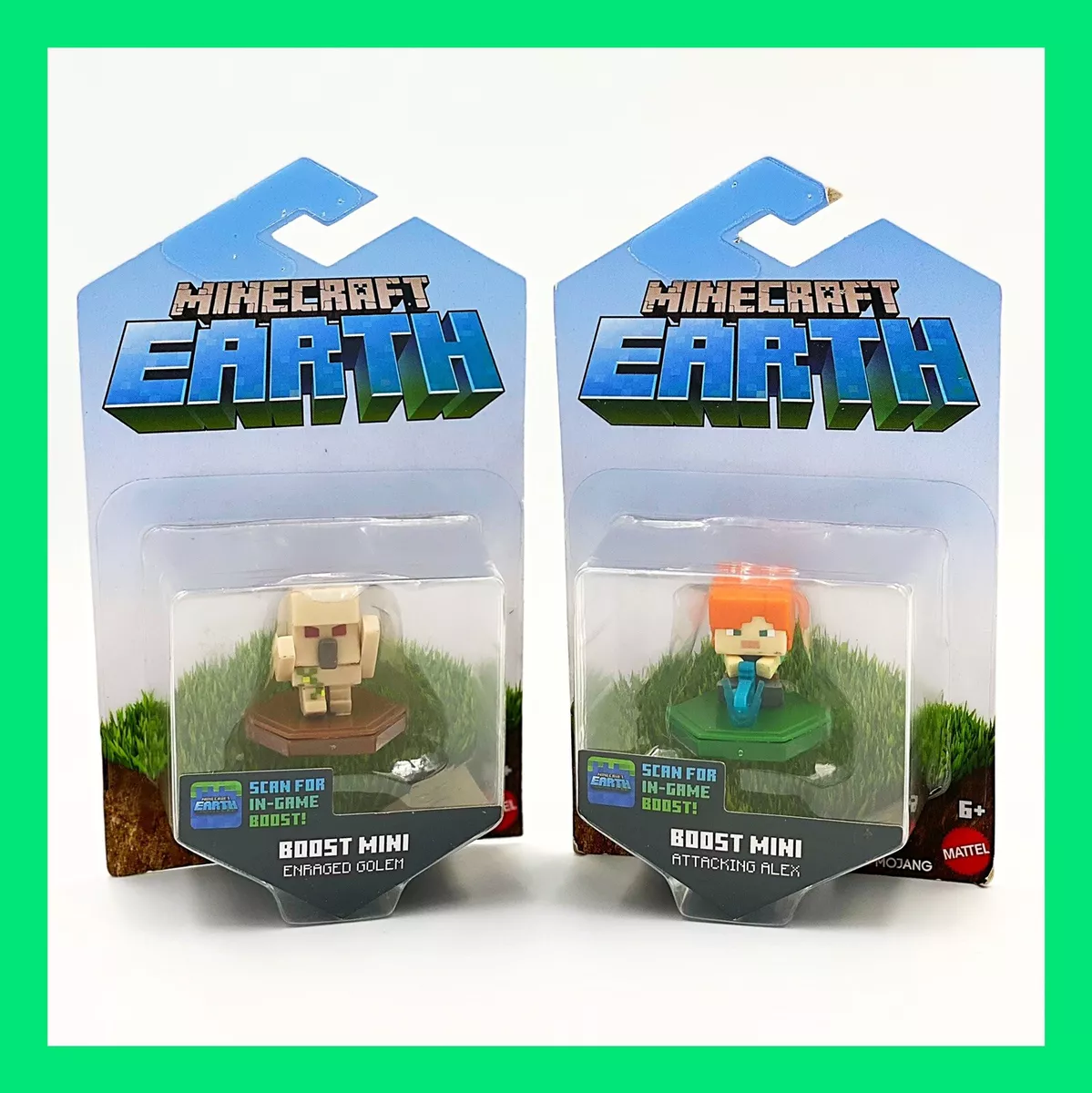 Minecraft earth logo