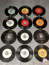 LOT 1 12 of 45 RPM Country vinyls; V-1-0012