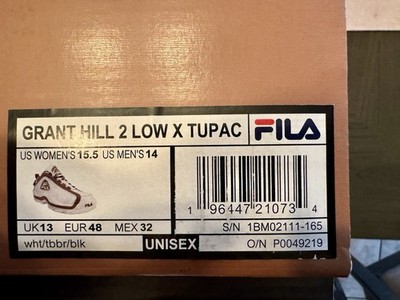 Fila Grant Hill 2 Low 2Pac Edition | eBay