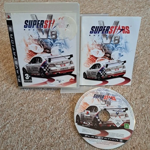 SUPERSTARS V8 RACING PlayStation 3 PS3 Video Game Racing Multiplayer