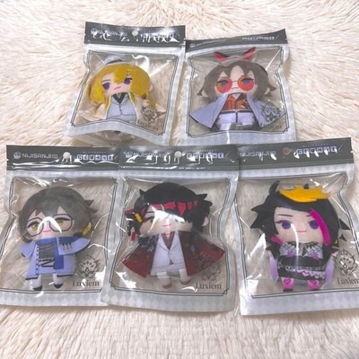 Nijisanji EN Vox Akuma, Ike Eveland, and Luca Kaneshiro Puppet Plush Niji Store