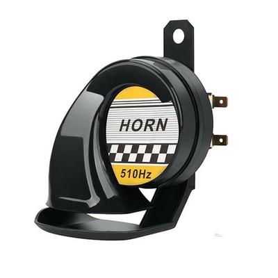 12V Motorcycle Super Lound Snail Air Horn Black for Yamaha FJR1300ES FZ07 FZ09