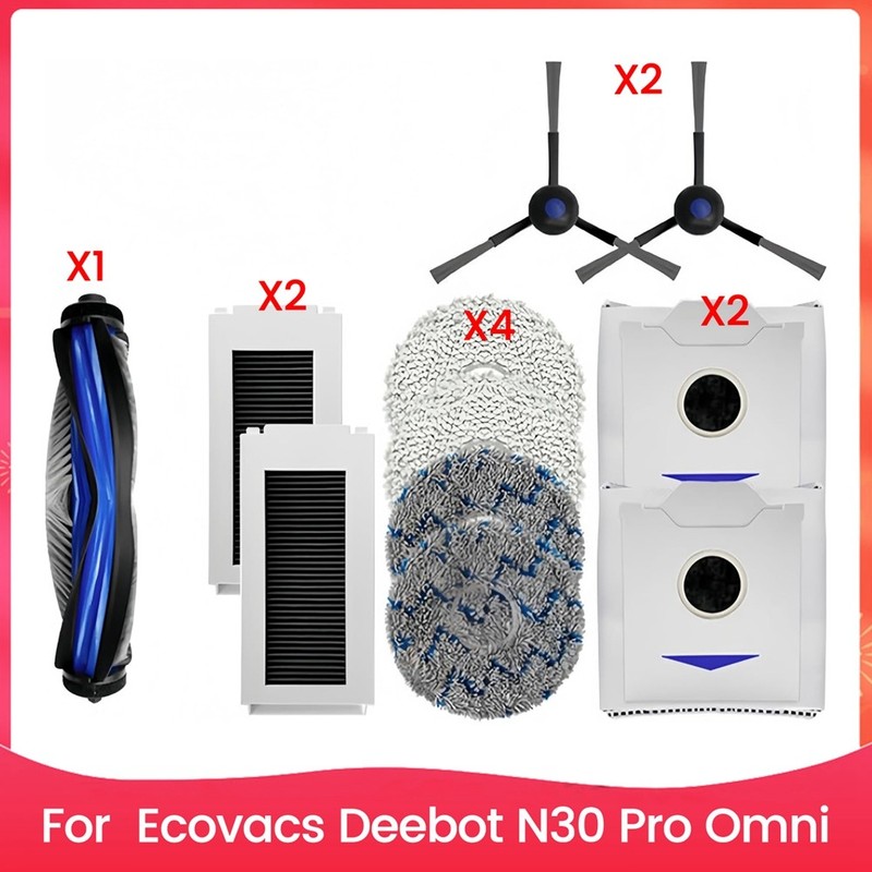 Robot Vacuum Cleaner Accessory Kit for N30 Pro Omni 2522