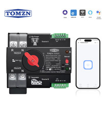 TOMZN WiFi Smart ATS Transfer Switch 2P 125A ...
