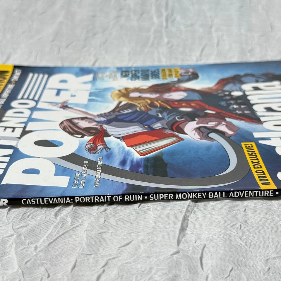 Nintendo Power Magazine Issue 204 June 2006 Castlevania Portrait of Ruin Zelda - Image 4 of 4