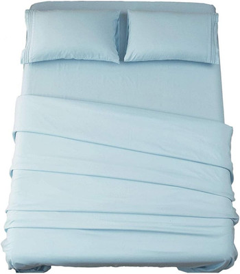 Bed Sheet Set Super Soft Microfiber 1800 Thread Count Luxury Egyptian Sheets 16-