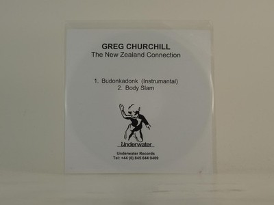 GREG CHURCHILL THE NEW ZEALAND CONNECTION (E22) 2 Track Promo CD Single includin
