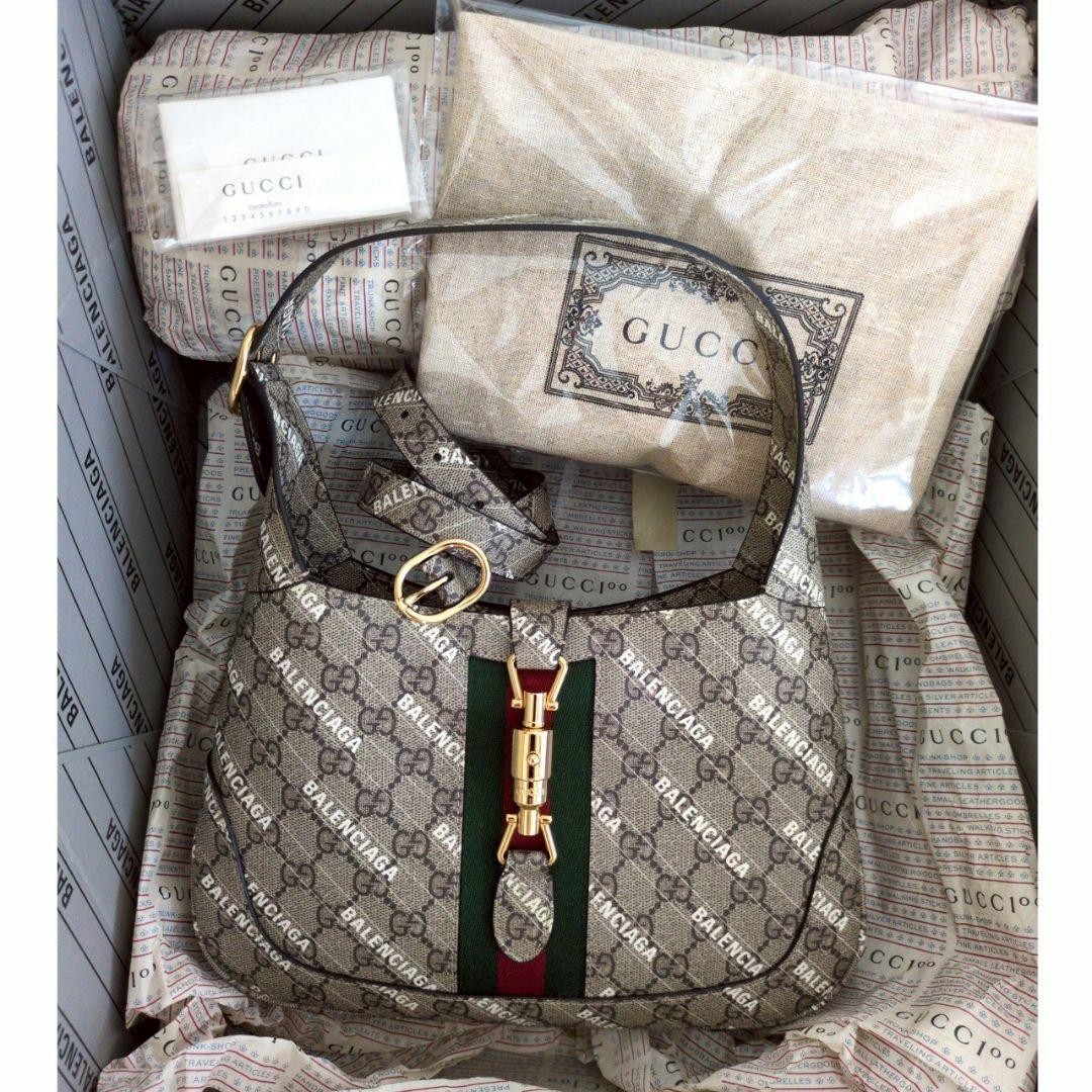 GUCCI   BALENCIAGA limited Collaboration 2 way Bag 811161 thumbnail 12