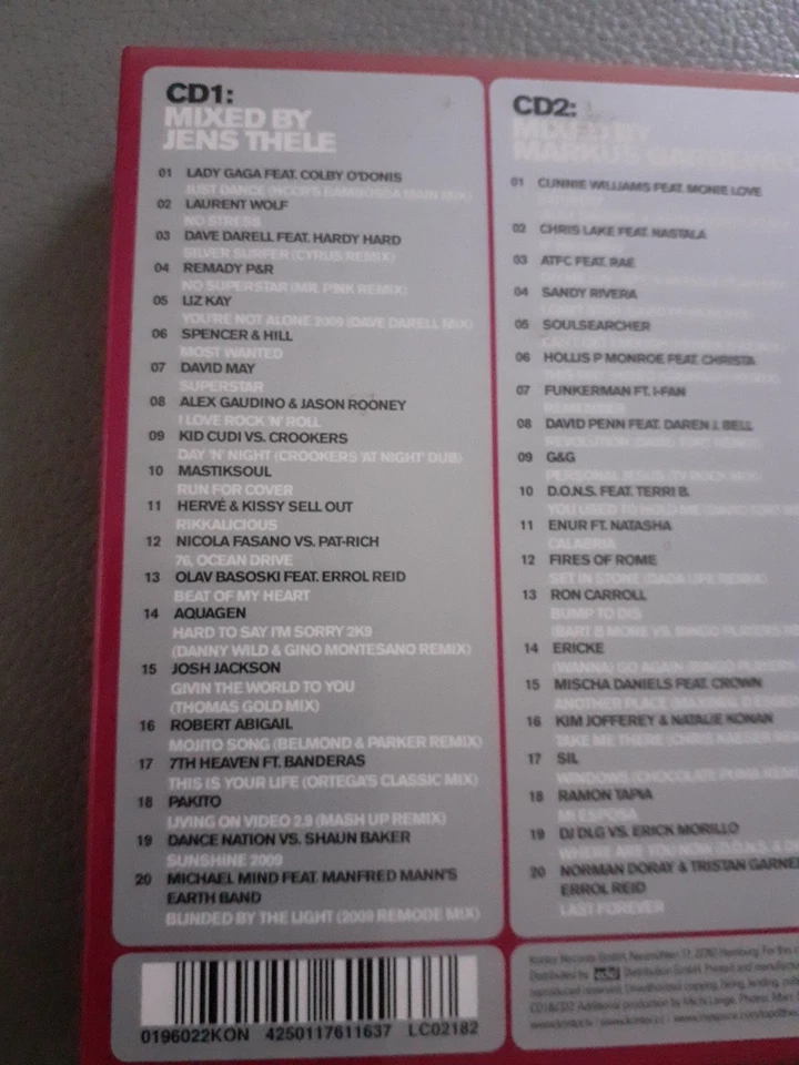 3 CD Kontor - Top Of The Clubs - Volume 42 - Various Sampler - Bild 3 von 4