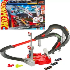 Hot Wheels Formula 1 Sprint Race Circuit Track Set with 3 Cars 1:64 Scale