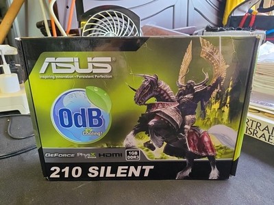ASUS NVIDIA GEFORCE 210 EN210 SILENT/DI/1GD3/V2(LP) 1GB DDR3 SDRAM HDMI 