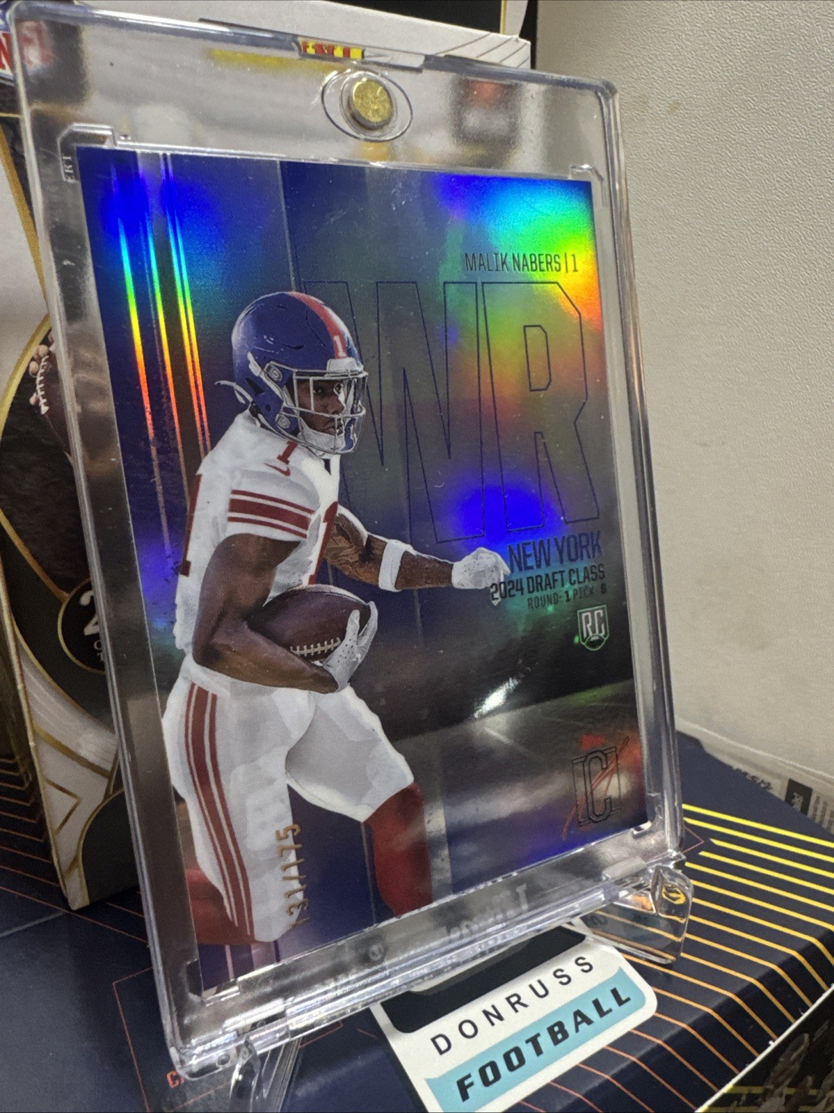 2024 Topps Signature Class - Rookies Malik Nabers #159 Indigo 131/175 (RC) QQ32