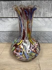 Vintage Murano Glass Tutti Frutti Vase By AVEM BS1