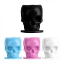 Plastic Tattoo Ink Cups 200 pcs Skull Shape Creative Non-toxic Artist Accessory