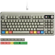 OHY XVX Wired 75 Retro Gaming Keyboard with 2 HUB Ports, M87 Pro Mechanical Key