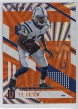 2017 Panini Unparalleled Orange 28/49 TY Hilton #62 qw7