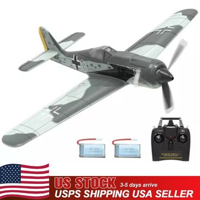 USA VOLANTEX FW190 RC Plane 4CH 2.4G Fixed-Wing Fighter 6Axis