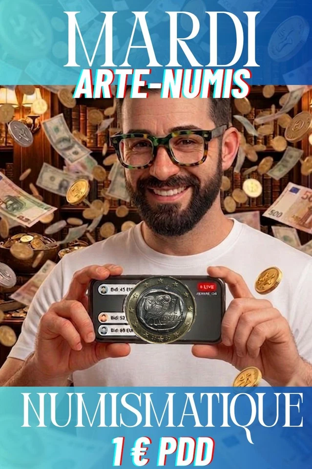 🔥 Monnaies et billets  - 1 € PDD 🔥