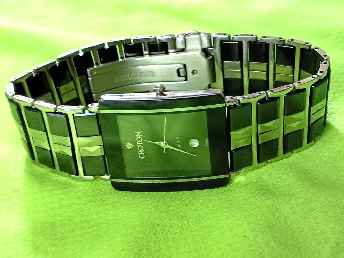 Croton Ceramic Band Wristwatches for sale | eBay