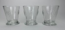 Fleur de Lys by La Rochere 3 Double Old Fashioned Glasses