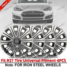 17 Set Of 4 Wheel Covers Snap On Hubcaps Full Hub Caps Fit R17 Tire Steel Rim 17 Set Of 4 Wheel Covers Snap On Hubcaps Full Hub Caps Fit R17 Tire Steel Rim