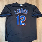 Francisco Lindor Signed Autographed Nike Jersey MLB Fanatics COA Mets