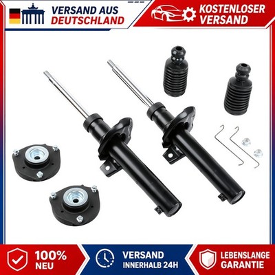2x STOßDÄMPFER +DOMLAGER +PROTECTION-KIT VORNE FÜR SEAT LEON VW BEETLE GOLF 5 6