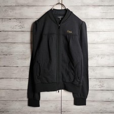 USED EXCELLENT CONDITION GUCCI TRACK JACKET, JERSEY TOP WITH CURSIVE LOGO AND