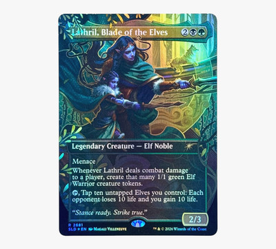 MTG | Lathril, Blade of the Elves | Secret Lair Drop Series | Foil | NM | EN