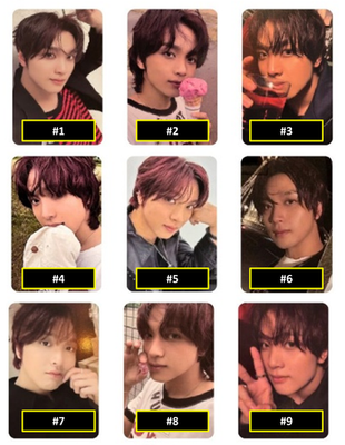 NCT HAECHAN TASTE ALBUM PHOTOCARD PC SAVORY SPREAD CASE ver | eBay