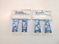 4x Team GPM Racing AR056/55 Aluminum Alloy Front & Rear Arms for Associated RC18