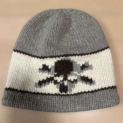 Mastermind Men Hat 100 Cashmere Knit Cap Beanie JPN Limited Edition VHTF Designe