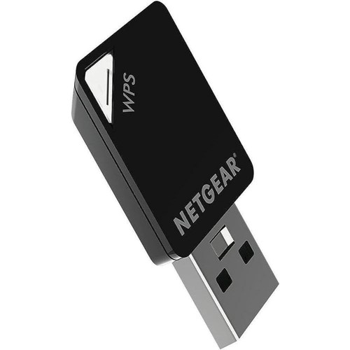 NETGEAR A6100-100PES AC600 802.11ac Dual Band (150/433 Mbps) Wi-Fi USB Mini Adap - 第 1/10 張圖片