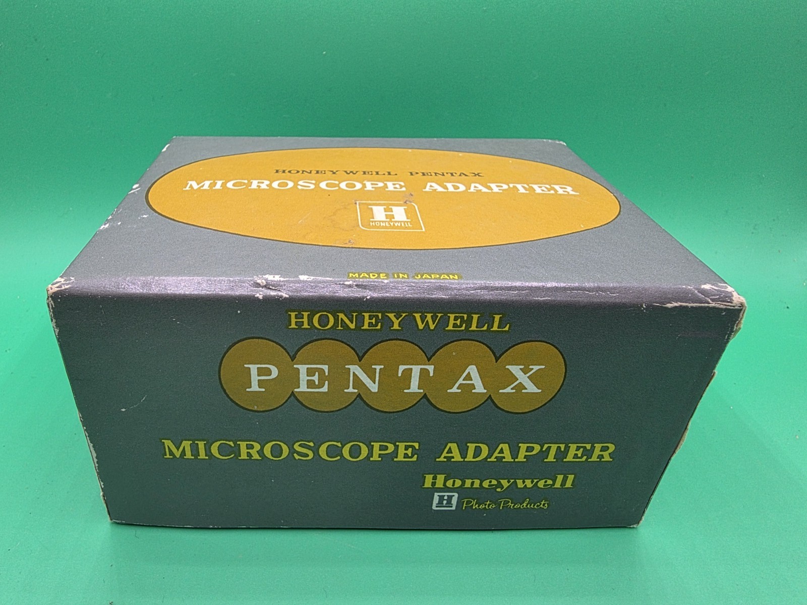 Vintage Honeywell Pentax Microscope Adapter Asahi Pentax Made In Japan w/ Box