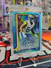 2025 Topps Chrome Football Chris Paul Jr. Rookie Autograph Insert /299 Rams