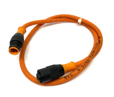 Lumberg Automation RST 4-RKT 4-08/0.5 Double Ended IO-Link Cable M12 4-Pin