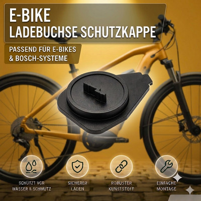 Ladebuchse Abdeckung kompatibel mit Bosch E-Bike Cube Schutzkappe