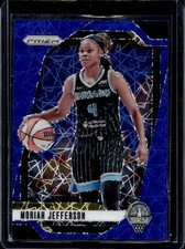 Moriah Jefferson 2024 Panini Prizm WNBA #131 Blue Velocity