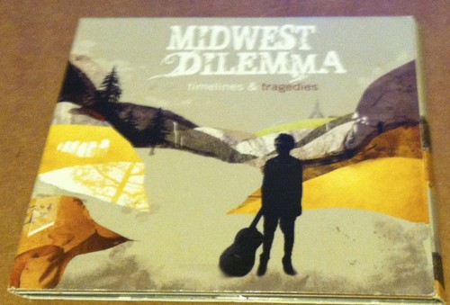 MIDWEST DILEMMA - timelines & tragedies • vg & rare used CD • collectible/signed
