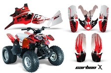 Atv Quad Graphic Stickers Decals For Polaris Predator 90 All Years Carbonx R