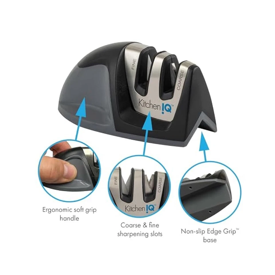 Herramienta de cocina esencial, mantenga cuchillas afiladas fácilmente con este afilador Foto 4 de 4