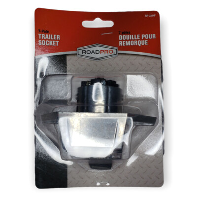 New RoadPro 7-Pole Trailer Socket Model #RP-2344F