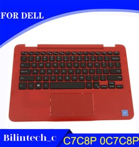 C7C8P FOR   Inspiron 11 3169 3179 Laptop C Shell Keyboard Palmrest Touchpad #A6-