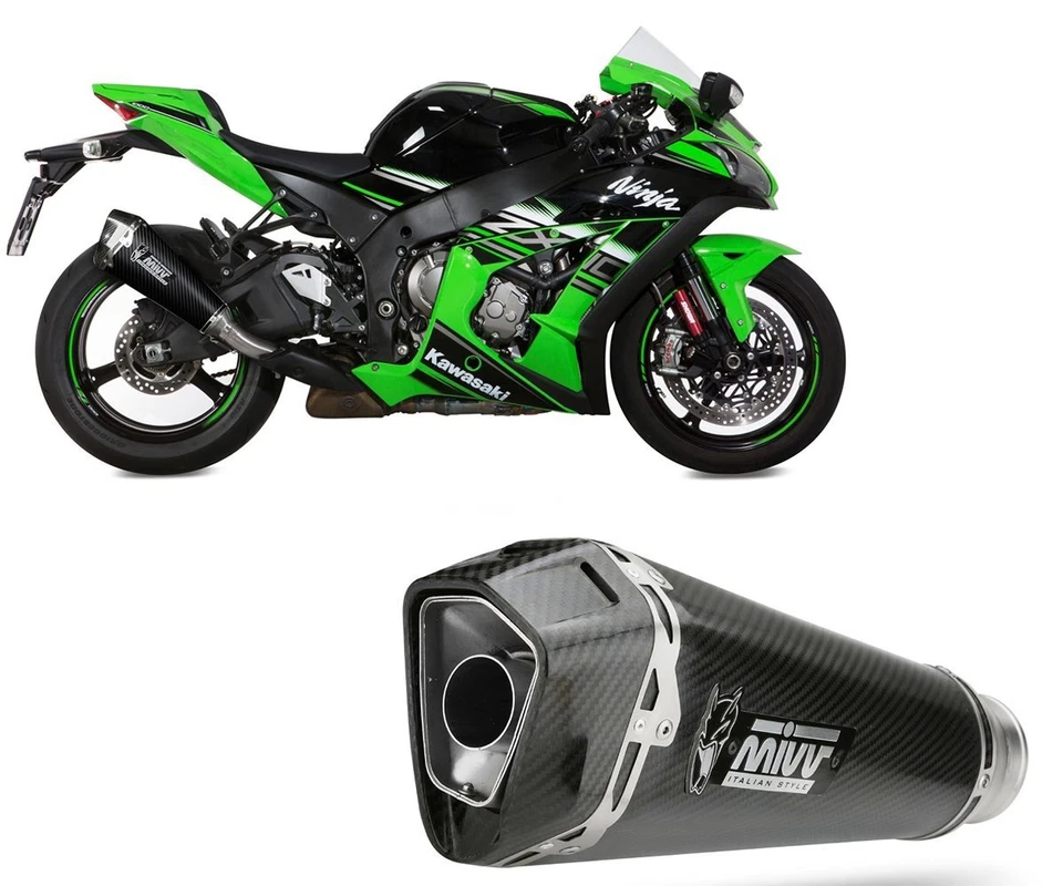 K.042.LDRC ECHAPPEMENT MIVV KAWASAKI ZX-10 R / RR / SE 2016 2024